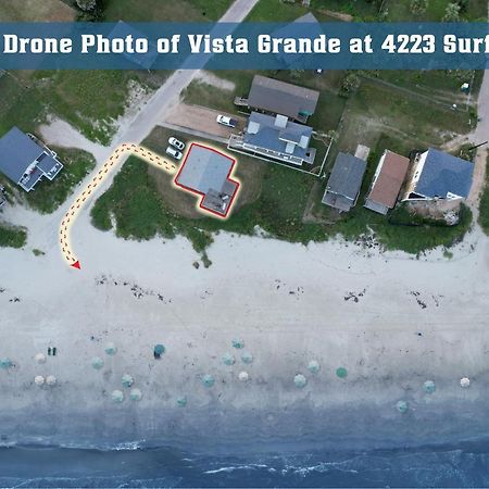 Beach Front On West Beach Galveston Buitenkant foto