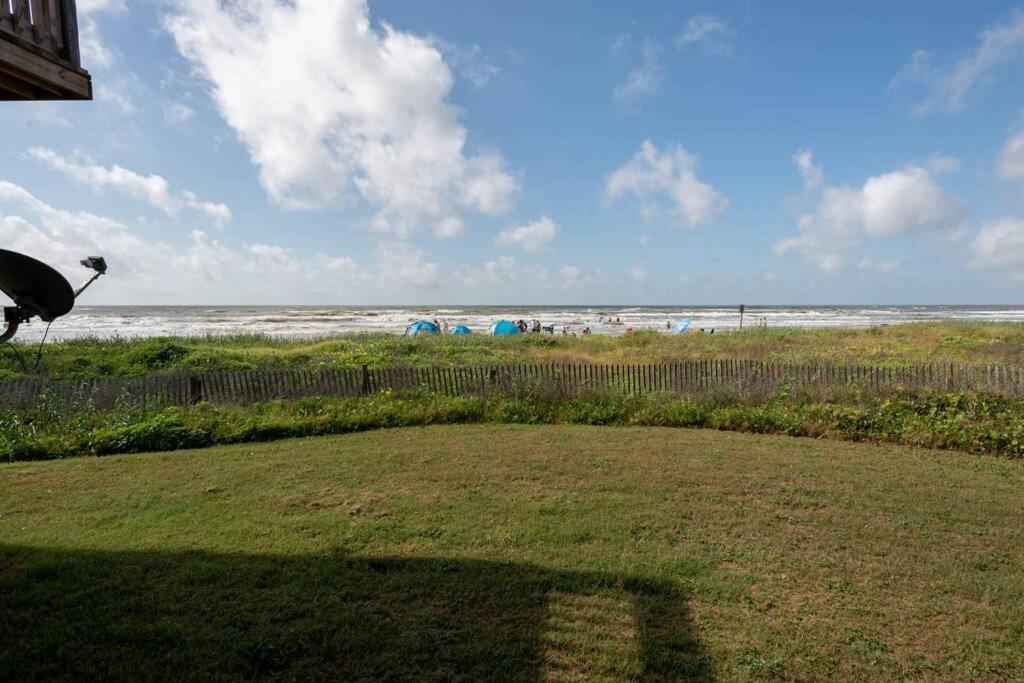 Beach Front On West Beach Galveston Buitenkant foto